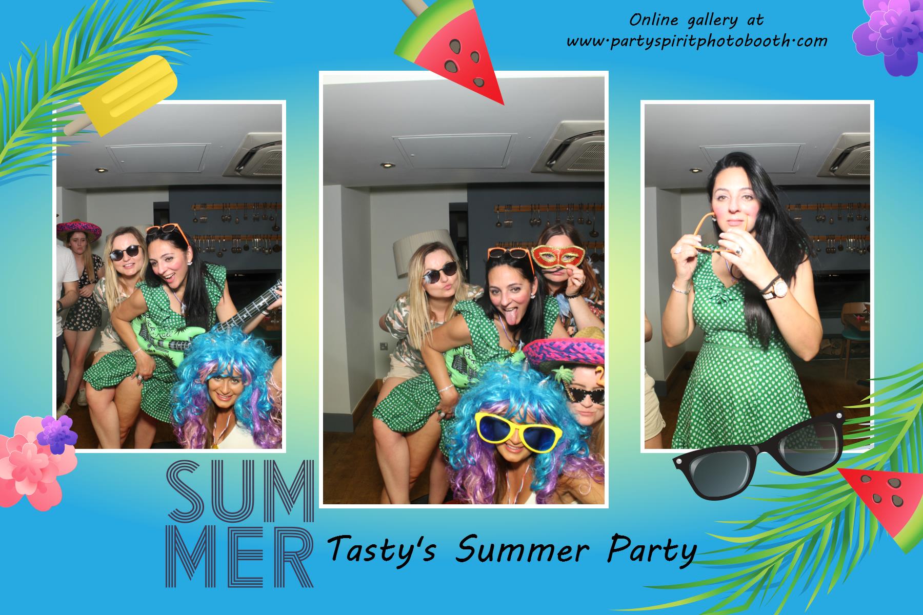 Tasty's Summer party | View more photos from the event at gallery.partyspiritphotobooth.com/u/PartySpiritPhotoBooth/Tastys-Summer-party